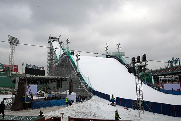 Big Air at Fenway Park